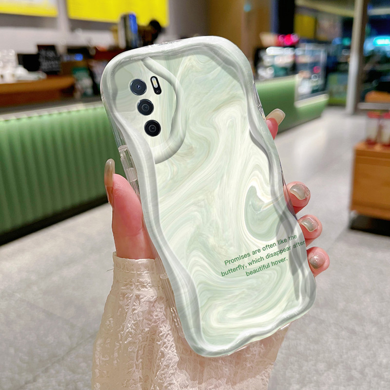 Casing Hp OPPO A16 A16s A54s Case hp kartun Warna permen sederhana Softcase ponsel Casing Anti drop 