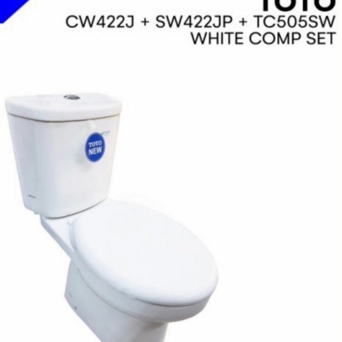 TOTO CW422J SW422JP/CW 422 J SW JP TC505S CLOSET/KLOSET/TOILET DUDUK/B