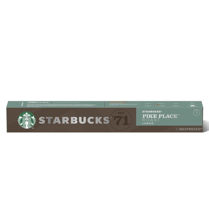 

Starbucks Pike Place Roast Lungo Coffee Capsules Nespresso compatible GBM