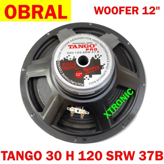 OBRAL Speaker 12" WOOFER Speaker 12 inch Wofer Mid Low Bass Middle