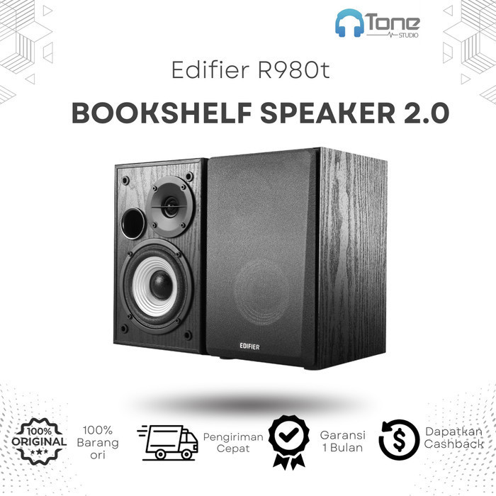 Speaker Edifier R980T Active Bookshelf Speaker 2.0