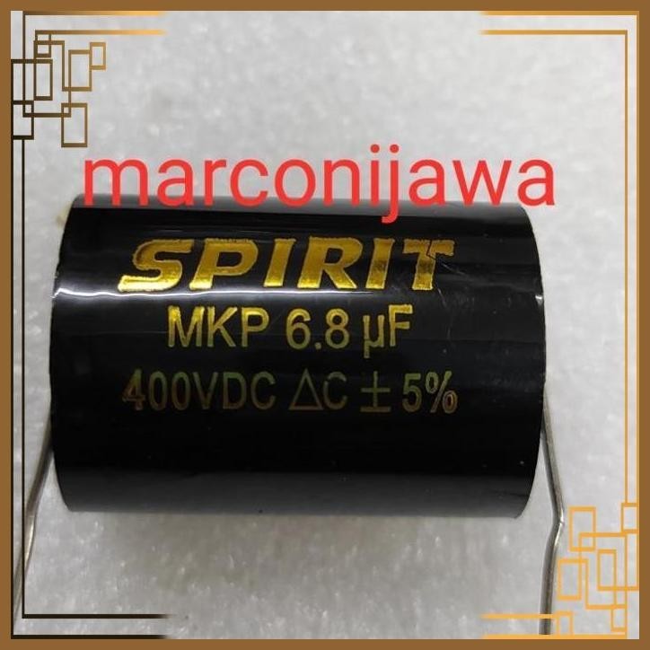 [MCJ] capasitor 6,8uf 400V spirit tmas 25mmx35mm