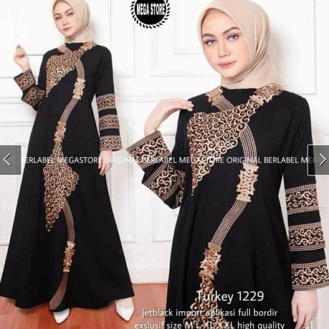 Abaya Bordir Abaya Turkey Abaya Dubai Grosir