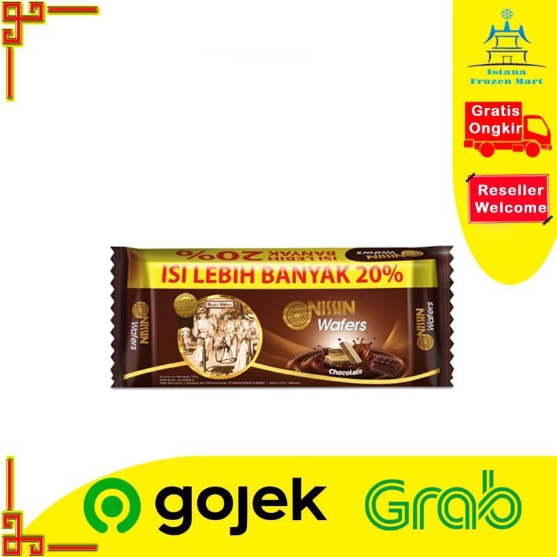 

Wafers Chocolate NISSIN Coklat 145 GR