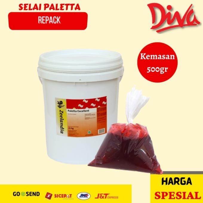 

hanya disini] selai paletta strawberry / blueberry 500 | 1 kg kemasan repack