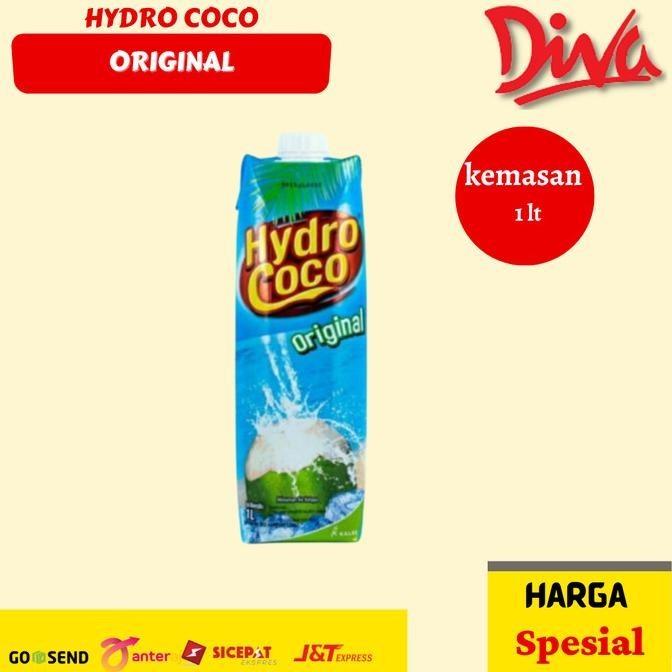 

] Hydro Coco Air Kelapa Asli 1 Liter