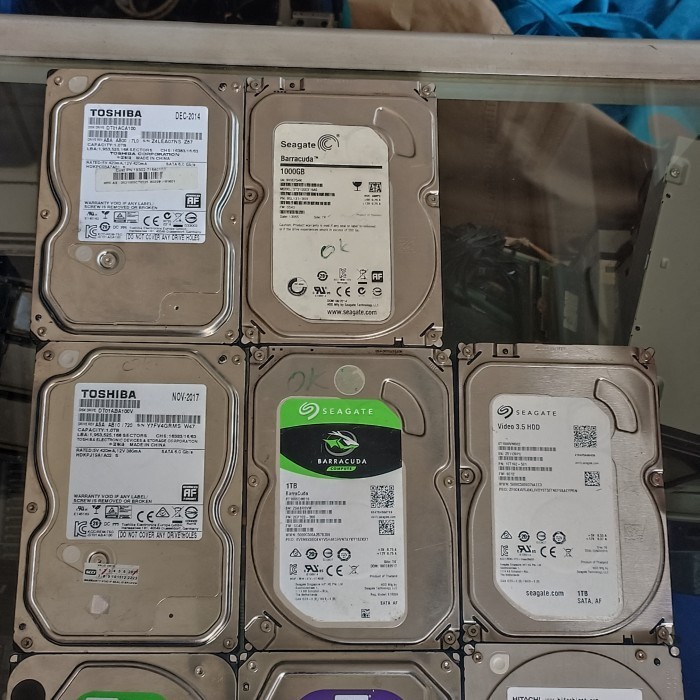 New harddisk komputer/cctv 1tb