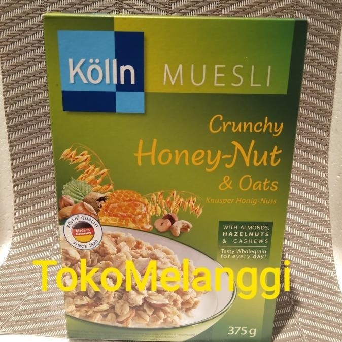 

KOLLN MUESLI CRUNCHY HONEY-NUT & OATS 375GRAM