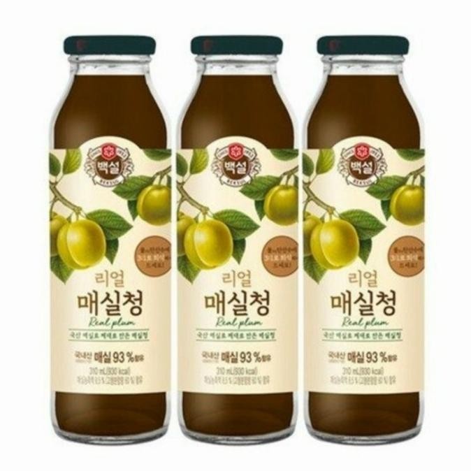 

Korean Beksul Real Plum Syrup Sirup Maesil Korea Sirup Minuman