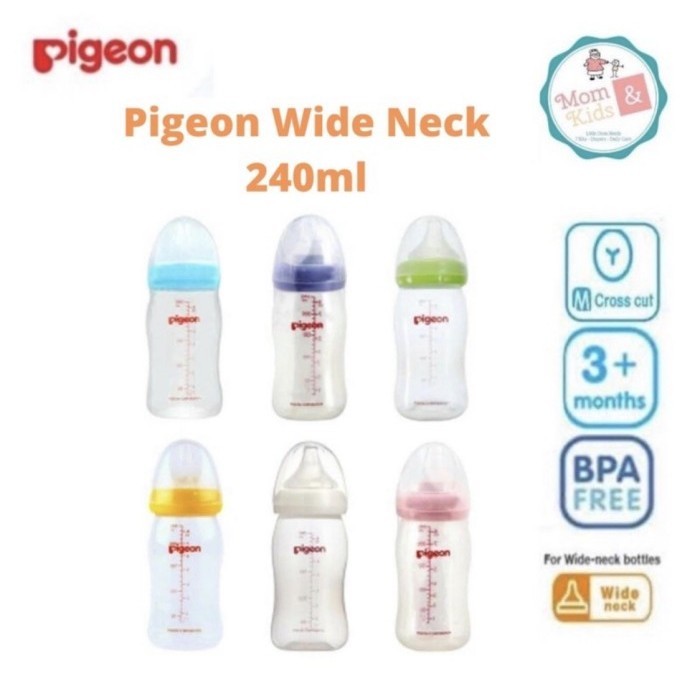 Pigeon Botol Susu Wide Ne 240 Ml