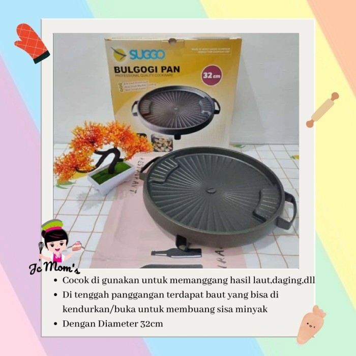 @@@@] Suggo Bulgogi Pan 32cm + tutup kaca