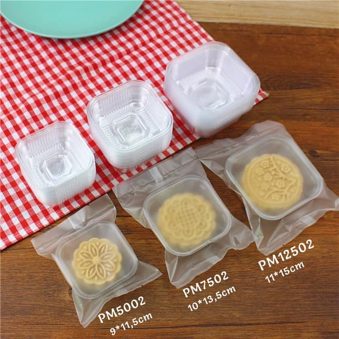 

+++++] Plastik Serbaguna Transparan Clear Doff Mooncake PM5002