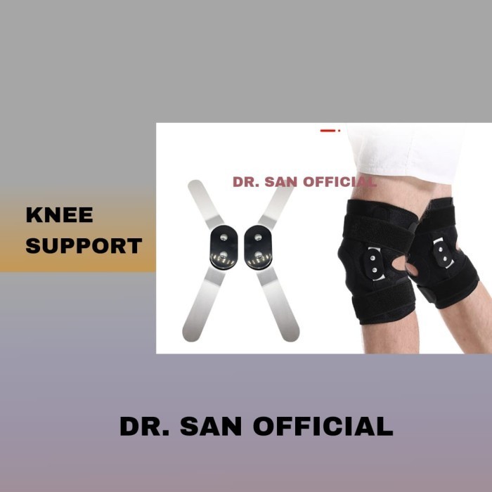 Knee Brace Sakit Lutut Kesehatan Support Osteoarthritis Kneepad Dekker