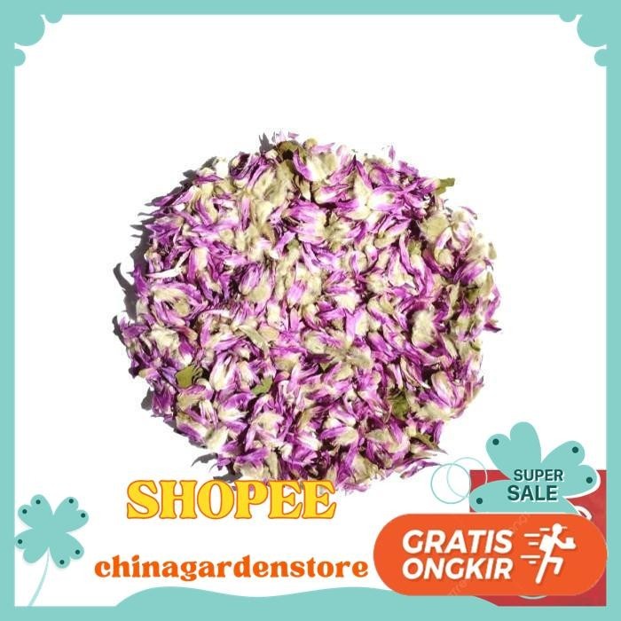 

TEH BUNGA GLOBE AMARANTH SERPIH / GLOBE AMARANTH TEA FLAKES 30 GRAM BEST PRODUCT