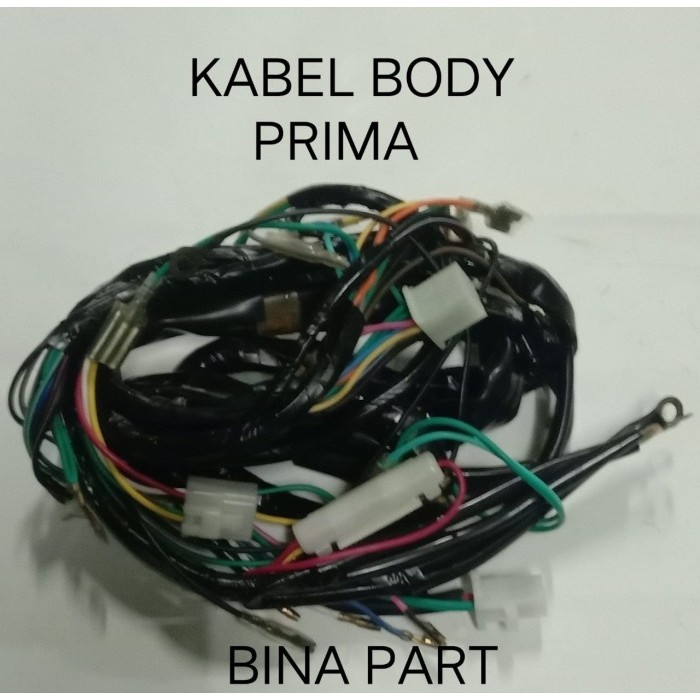 Promo KABEL BODY MOTOR PRIMA / GL100K / CRYSTAL /SATRIA FU NEW G20 MERK BINA