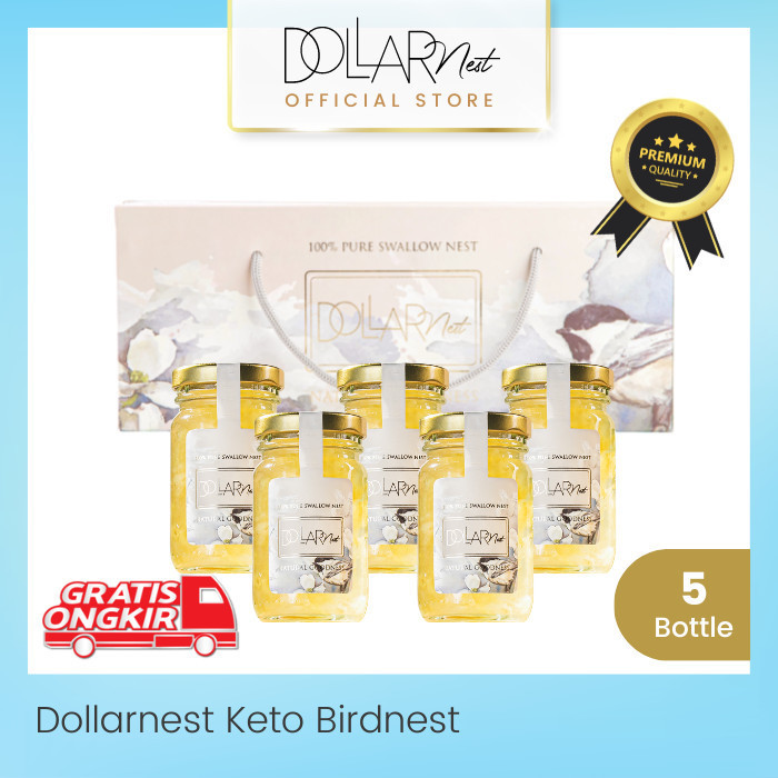 

Dollarnest Keto (Ready To Drink) - Minuman Sarang Walet No Sugar