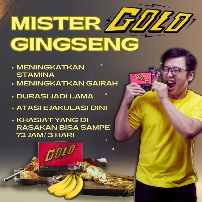 

Golo Ginseng Original Penambah Stamina Pria Dewasa 1 Sachet Gingseng