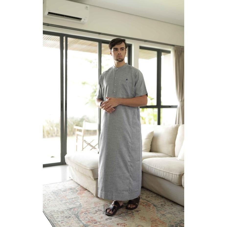 Terbaru Gamis Abiyu  Anak Remaja Jubah Abiyu Remaja Lengan Pendek