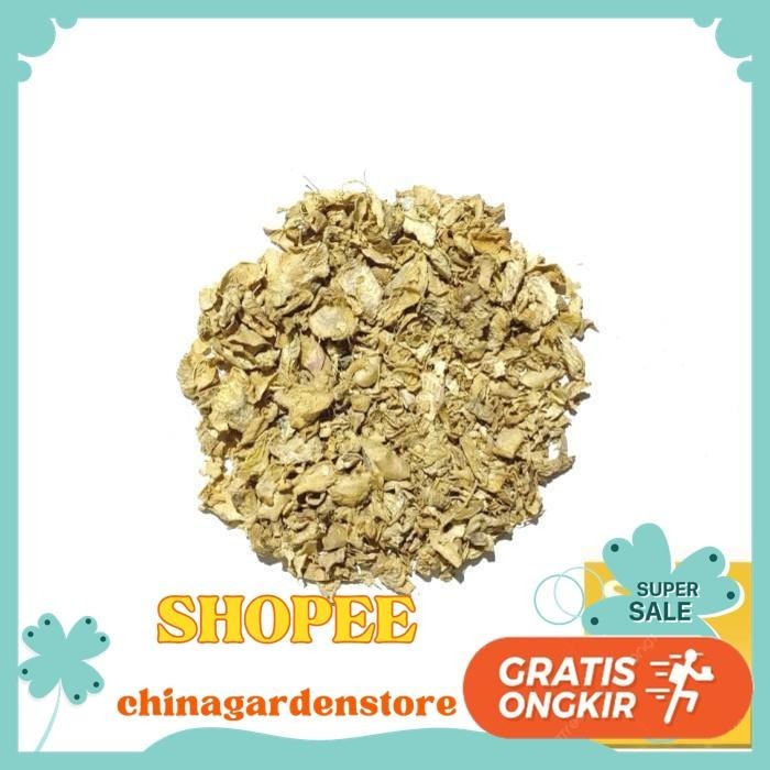 

JAHE KERING LOKAL / DRIED GINGER / DEHYDRATED GINGER FLAKES 50 GRAM BEST SELLER