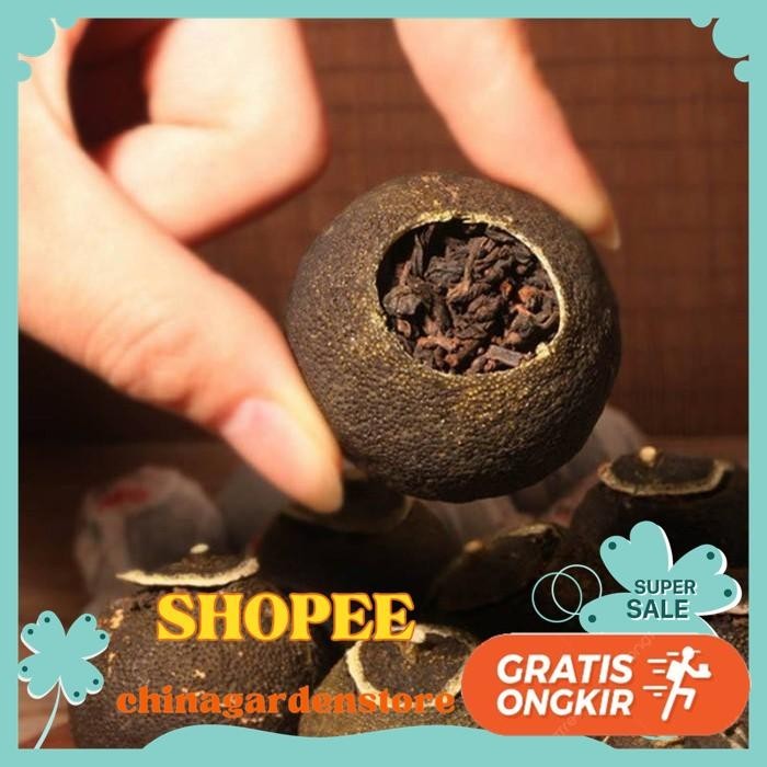 

GREEN CITRUS PUERH TEA / ORANGE PU ERH TEA / TEH PU ER DENGAN JERUK GRATIS ONGKIR