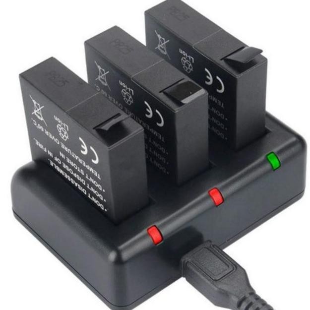 Charger Baterai For Bcare X5 Action Camera 4K