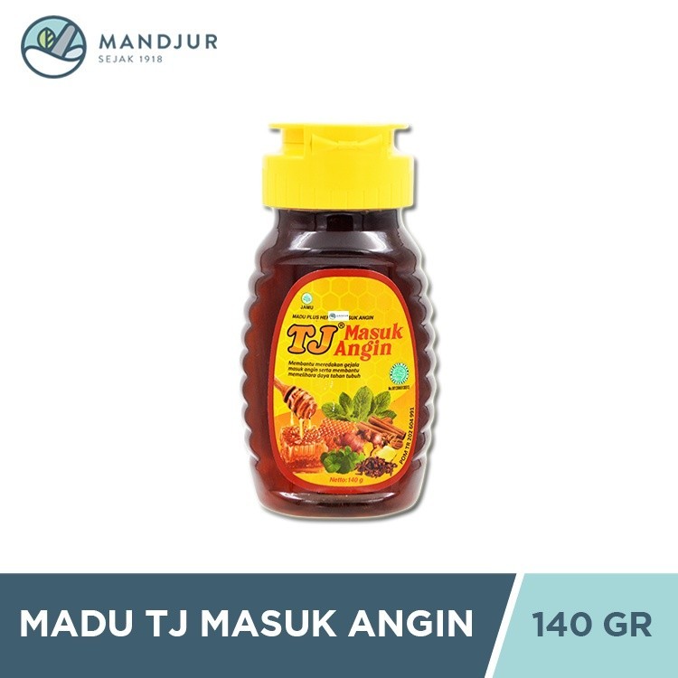 

Madu TJ Masuk Angin 140 Gr - Meredakan Gejala Masuk Angin