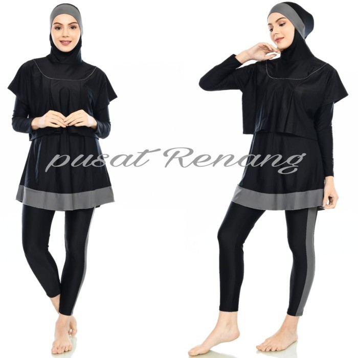Baju Renang Muslim Dewasa Baju Renang Muslim Polos Baju Renang Muslim