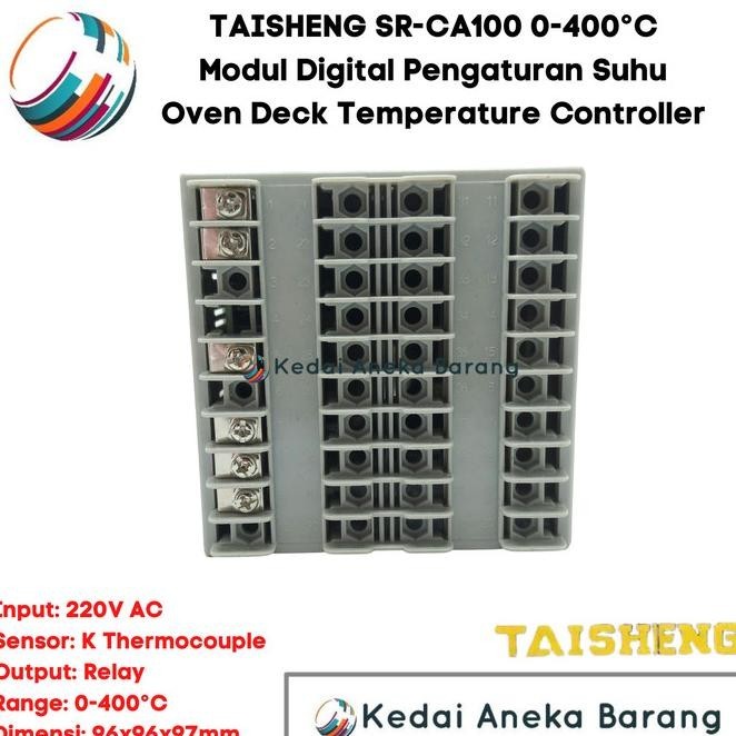 Taisheng Oven Deck Thermo Temperature Temperatur Controller Sr-Ca100