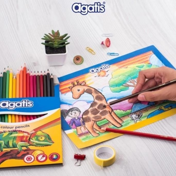 

Pensil Warna AGATIS Neopex Eco Hexagonal (Produksi Staedler) 24 Warna