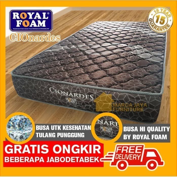 Matras Kasur Kesehatan Royal Foam Cionardes Ortopedic 120 160 180 Cm