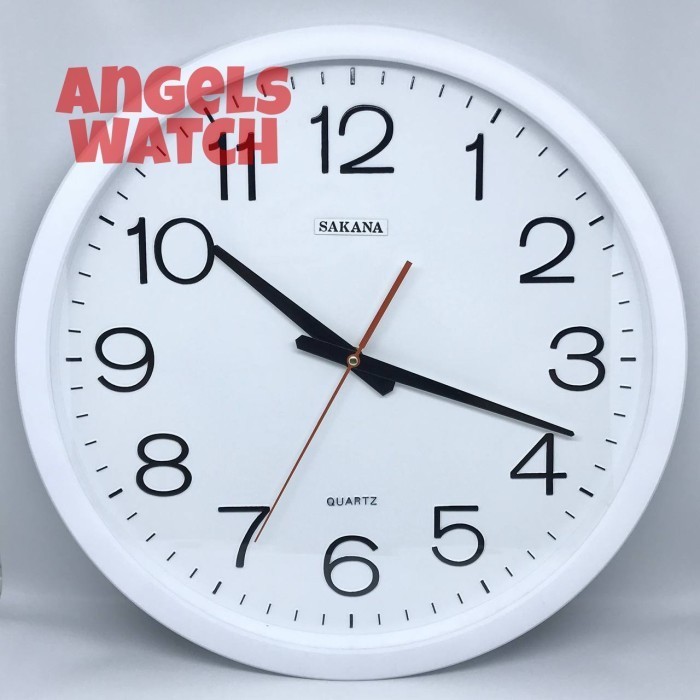Jam Dinding Sakana 411 Quartz Original/ Sakana 411