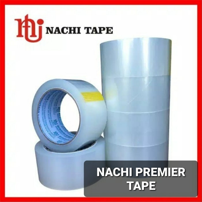 

cusss order] Isolasi Nachi 48mm Bening 100 yard / Lakban Nachi 2 inch x 100 yard