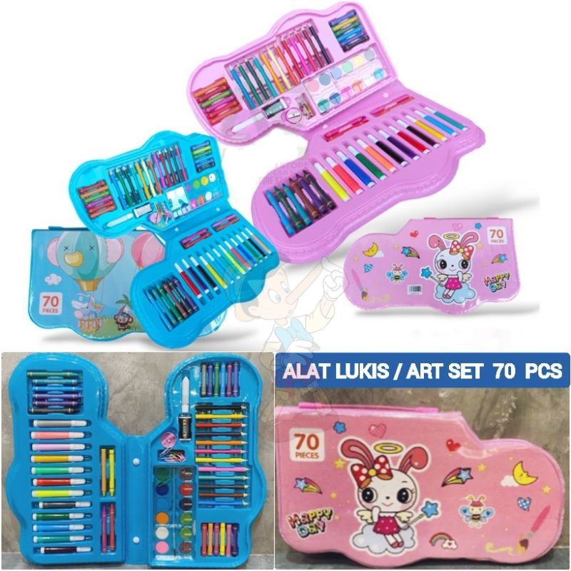 

ALAT LUKIS / ART SET 70 PCS CRAYON ALAT MENGGAMBAR