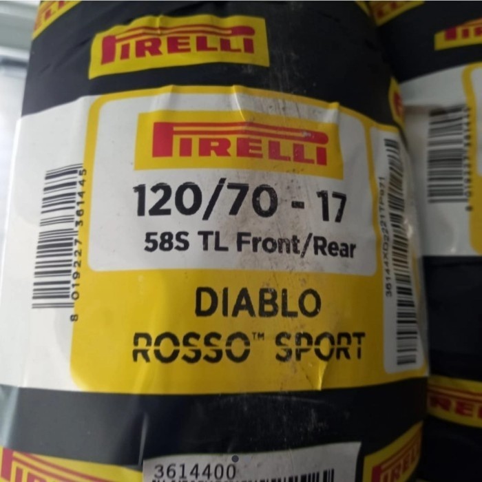 Pirelli Diablo Rosso Sport 120/70 Ring 17