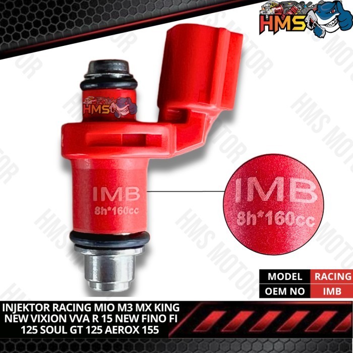 Injektor Injector Racing 8 Hole 160 Cc Mio M3 Aerox Mx King Vixion New