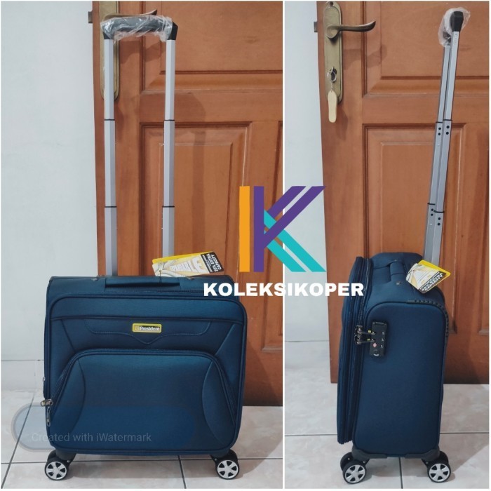 Koper Kabin President Original Koper Laptop 14 Inch Roda Putar