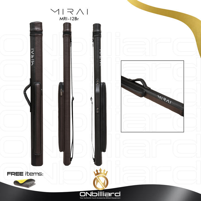 Ready Mirai 1x2 Tas Billiard Mirai Cue Case Billiard Mirai