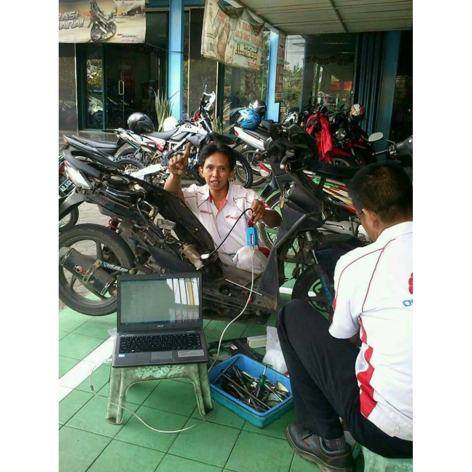 READY HDIAG diagnostic injeksi honda scaner motor honda