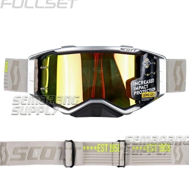 Kacamata Motocross (Full Set)/Google Scoot/Trail Mx /Trabas/Pelindung Barangbaru