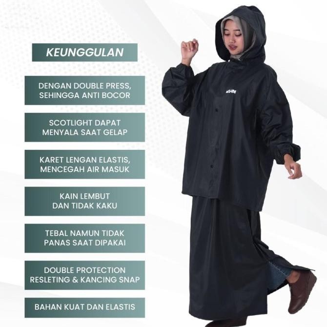 Jas Hujan Khn Rok Full Seam Promo