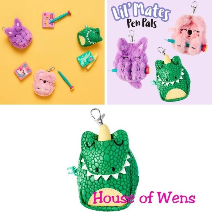 

SMIGGLE LIL MATES KRING PEN PALS ORIGINAL - GANTUNGAN INC BUKU DAN PEN