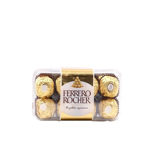 

COKLAT FERRERO ROCHER ISI 16 FERERO CHOCOLATE T16 200GR