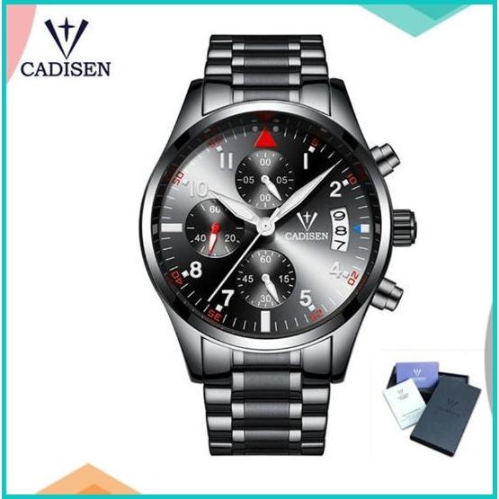 CADISEN Jam Tangan Pria Fashion Luxury Quartz Watch Waterproof 2013G 1