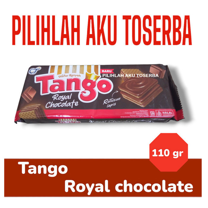 

Tango Wafer ROYAL CHOCOLATE 110 gr - ( HARGA 1 KARTON ISI 24 pcs )