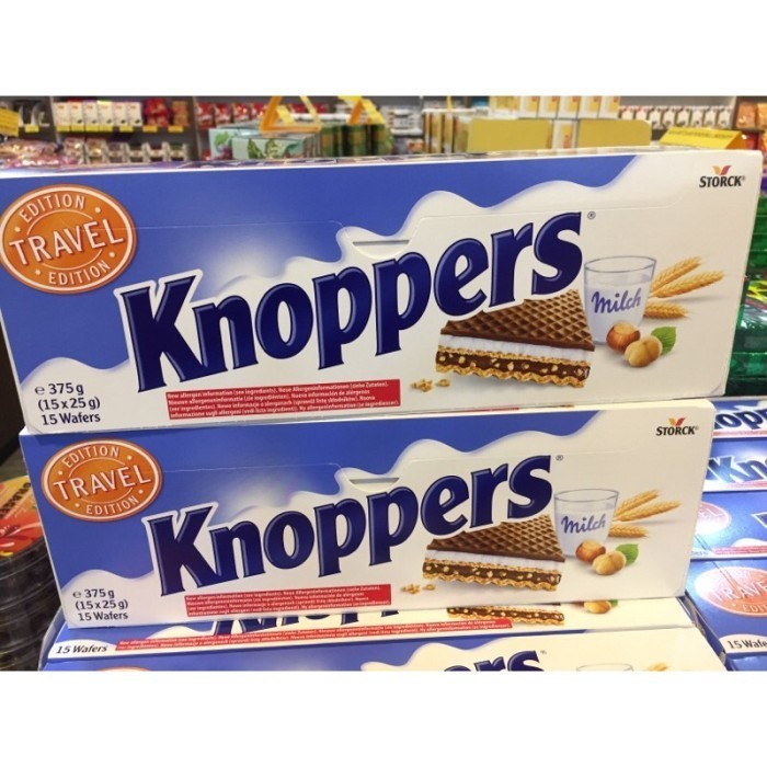 

KNOPPERS TRAVEL EDITION 15's SNACK IMPORT