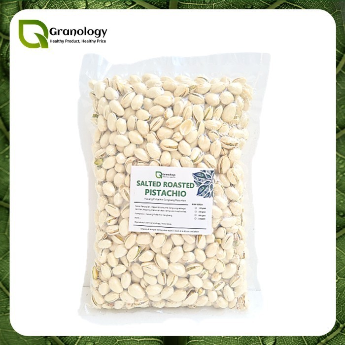 

Kacang Pistachio Oven Dalam Cangkang (1 kilogram) by Granology