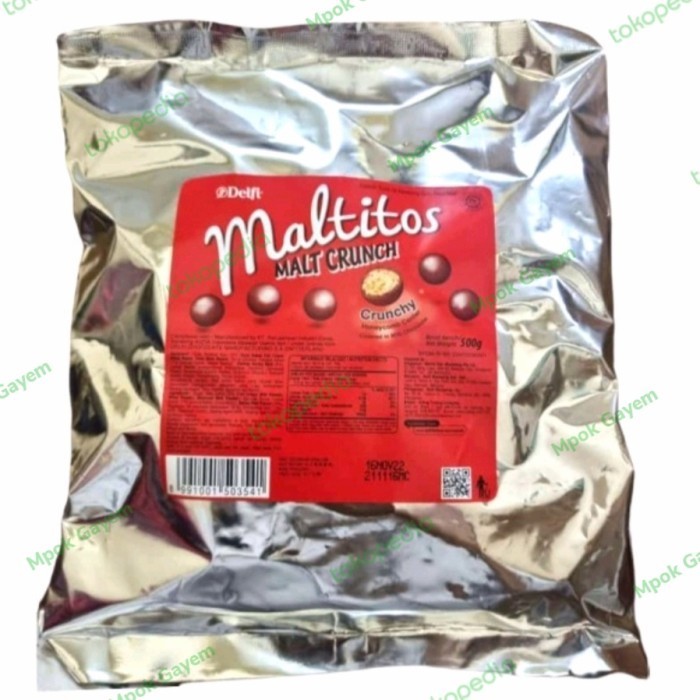 

Coklat Delfi Kiloan Maltitos 500gr