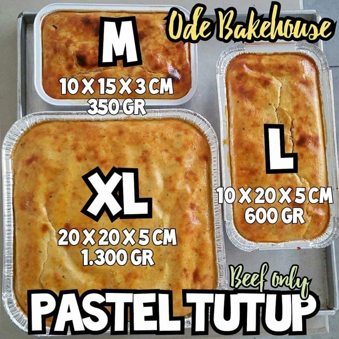 

Pastel Tutup LARGE (Size: 20x10x5 cm)