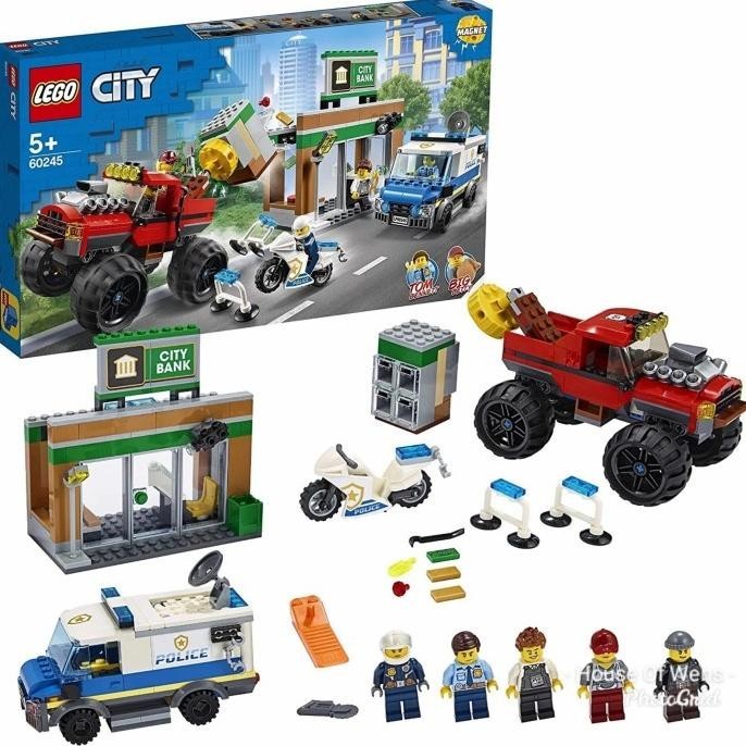 LEGO 60245 CITY POLICE MONSTER TRUCK HEIST 5+ 362 PCS