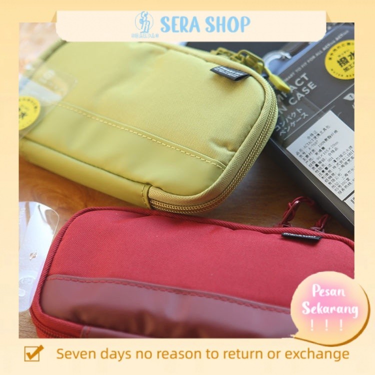 

☄ஐSera Jepang Sederhana Berkapasitas Besar Pensil Multi-Fungsional Bernilai Tinggi Tas Penyimpanan Alat Tulis Tas Siswa Sekolah Menengah Pertama Alat Tulis Serba-serbi tas